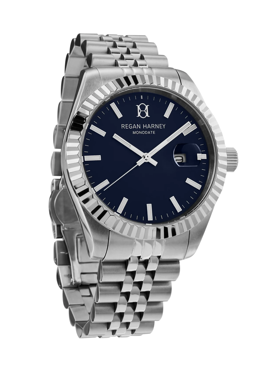 MONODATE (Navy/Silver)