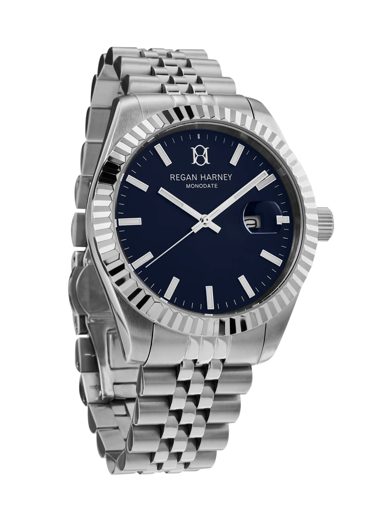 MONODATE (Navy/Silver)