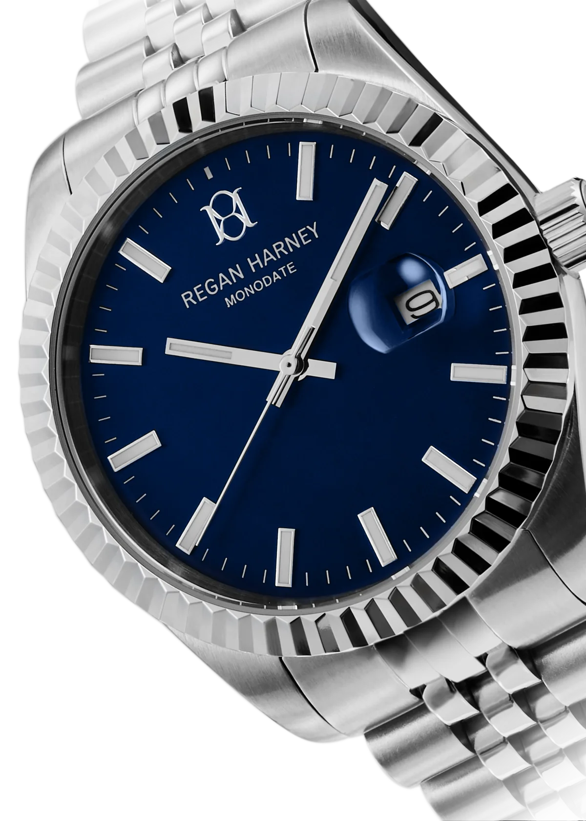 MONODATE (Navy/Silver)