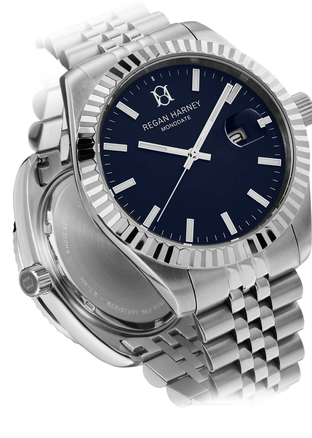 MONODATE (Navy/Silver)