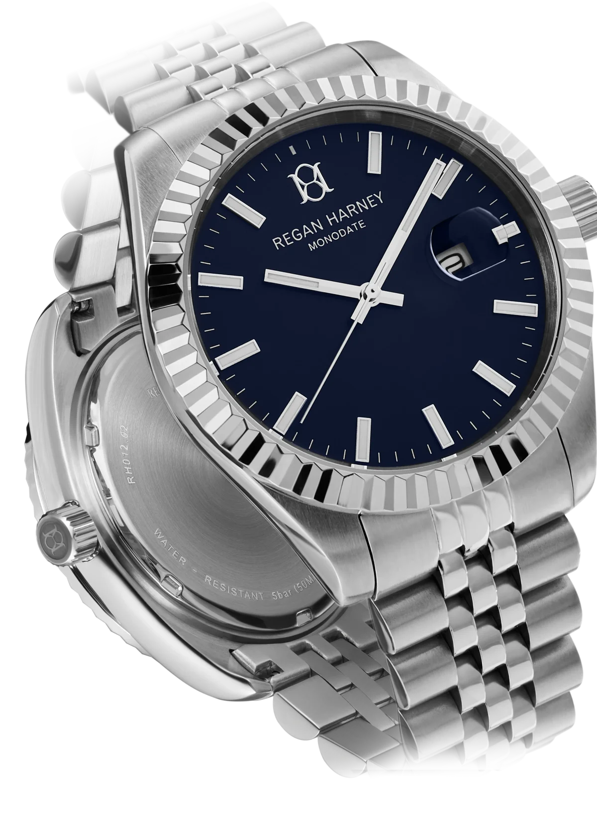 MONODATE (Navy/Silver)