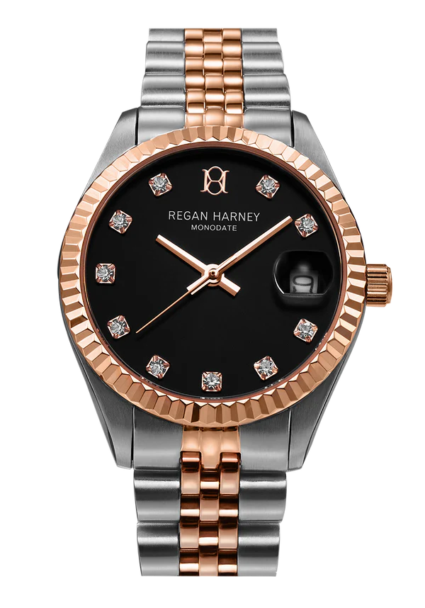 LADY MONODATE (Black/Rose)